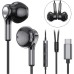 Headphones with USB C In-Ear Headphones Black Headphones with USB C In-Ear Headphones Black
