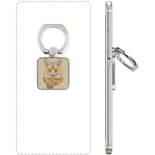 British Style Animal Gentle Wolf and Scarf Animal Square Cell British Style Animal Gentle Wolf and Scarf Animal Square Cell